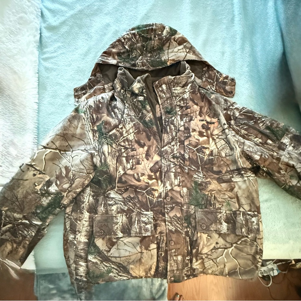 🔥🦌Realtree Brown Camouflage Jacket